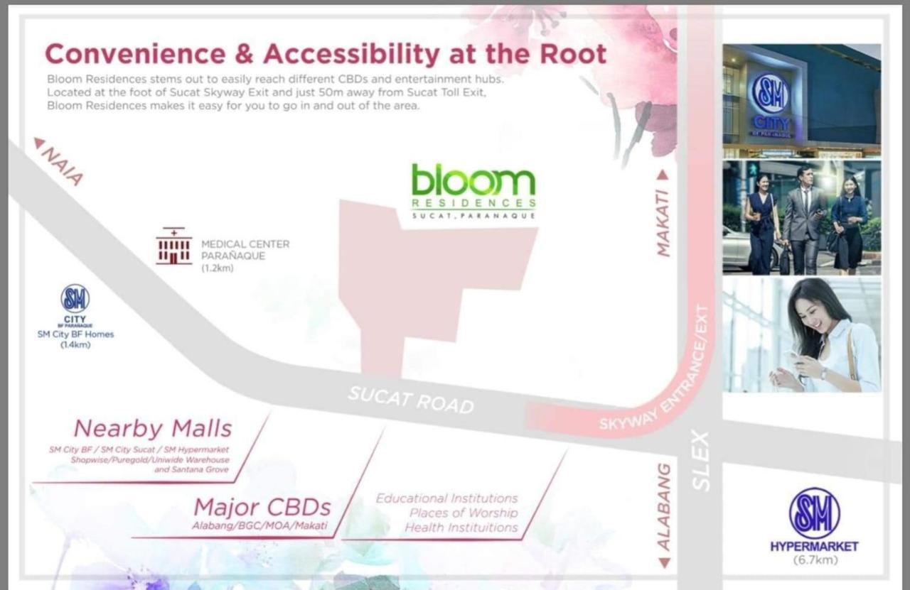 Bloom Residences Condo 2Br Manila Bagian luar foto
