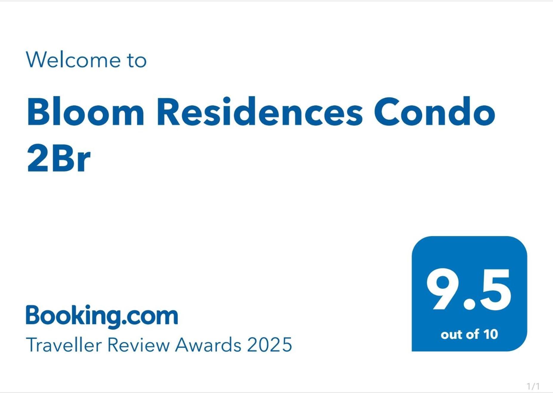 Bloom Residences Condo 2Br Manila Bagian luar foto